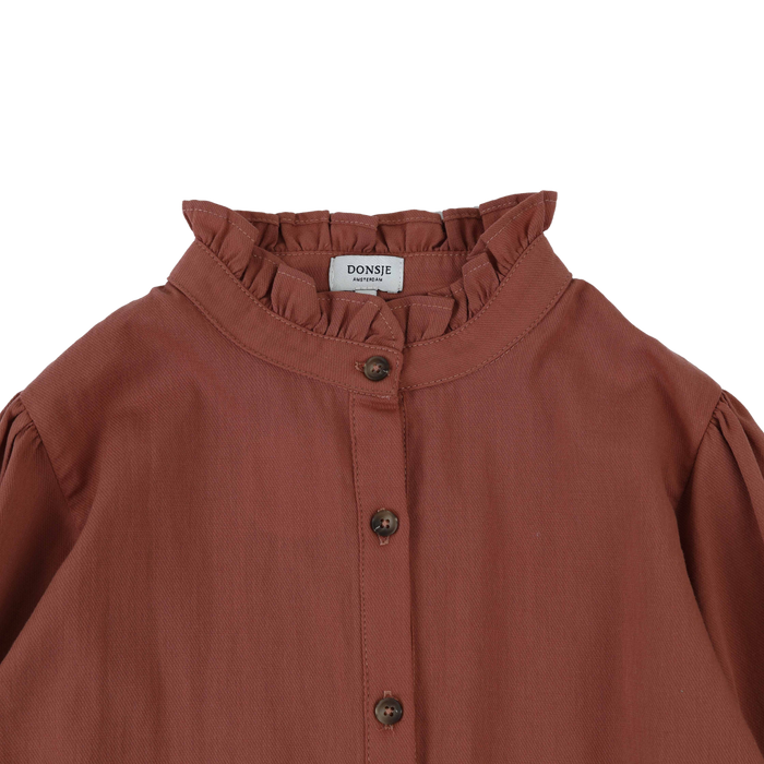 Donsje Fini Blouse | Dark Rose