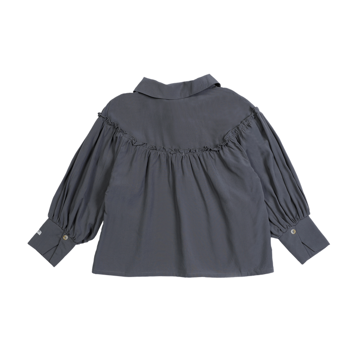 Donsje Fleur Blouse | Anthracite