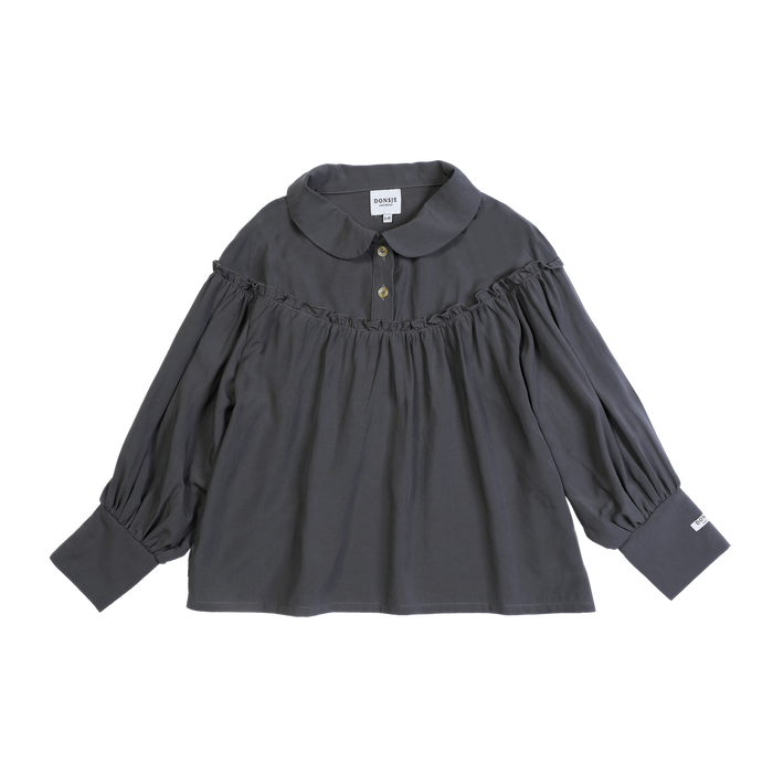 Donsje Fleur Blouse | Anthracite