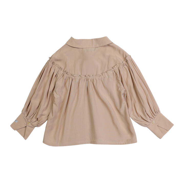 Donsje Fleur Blouse | Light Latte