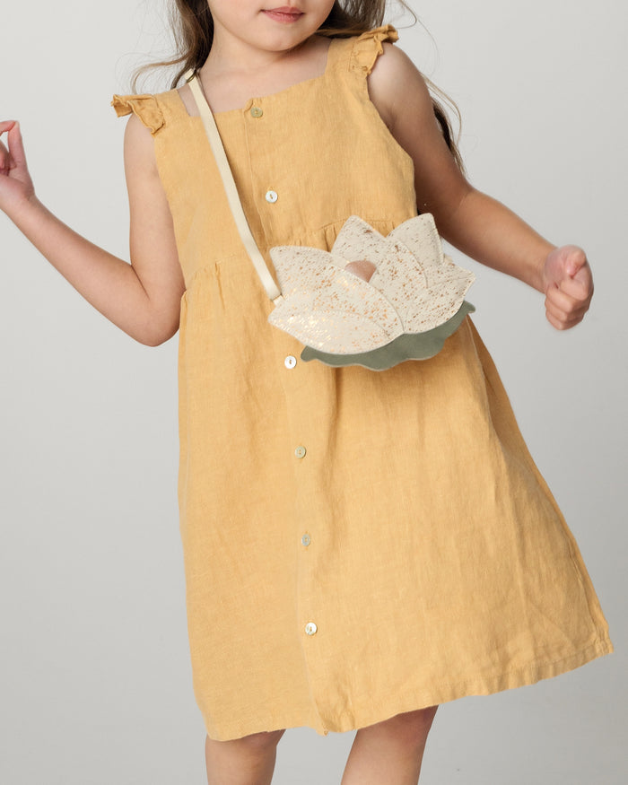 Donsje Floor Linen Dress | Toast