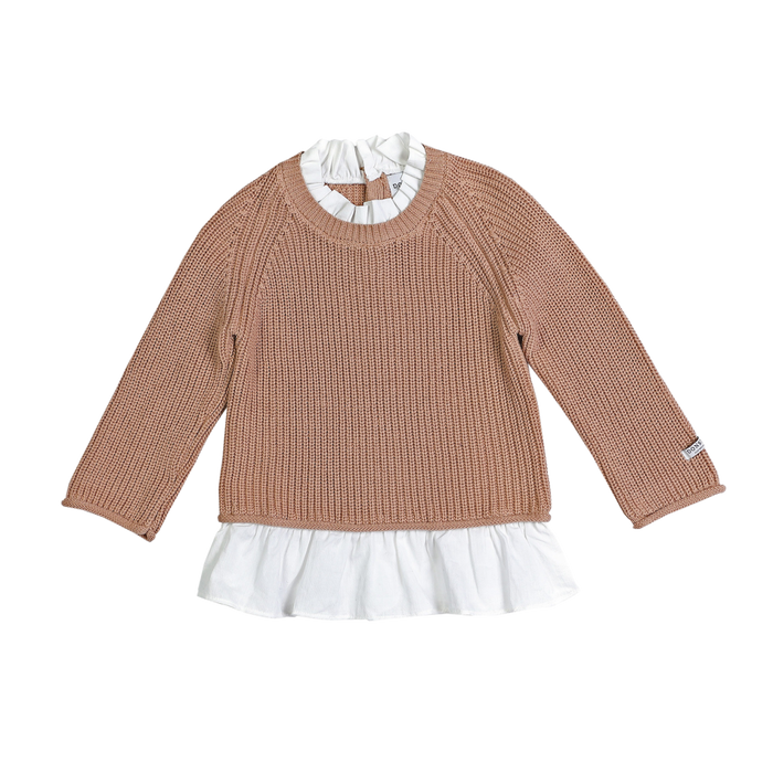 donsje Flossy Sweater | Pink Clay