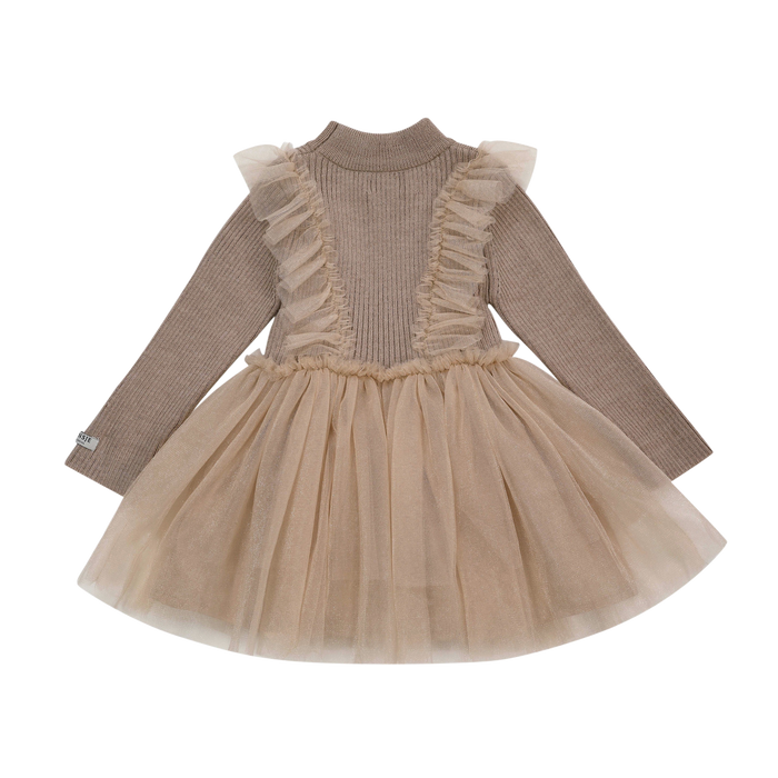 Donsje Flovos Dress | Lavender Brown