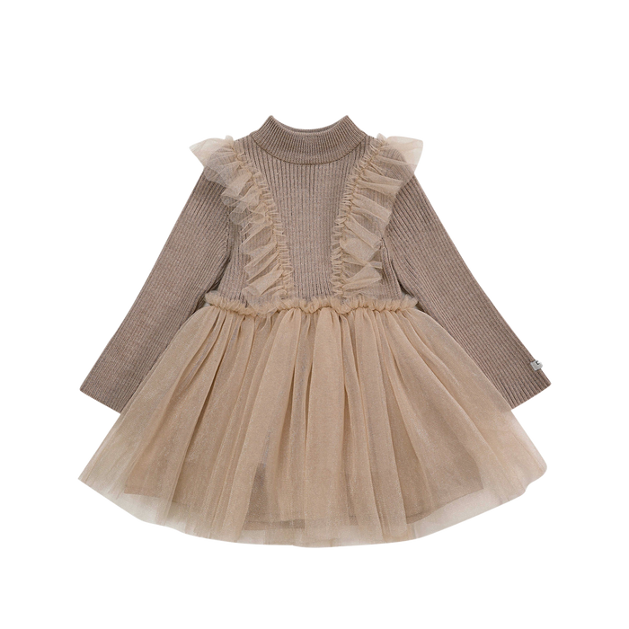 donsje Flovos Dress | Lavender Brown