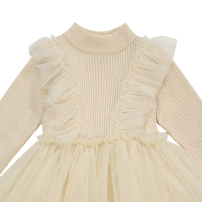 Donsje Flovos Dress | Warm White