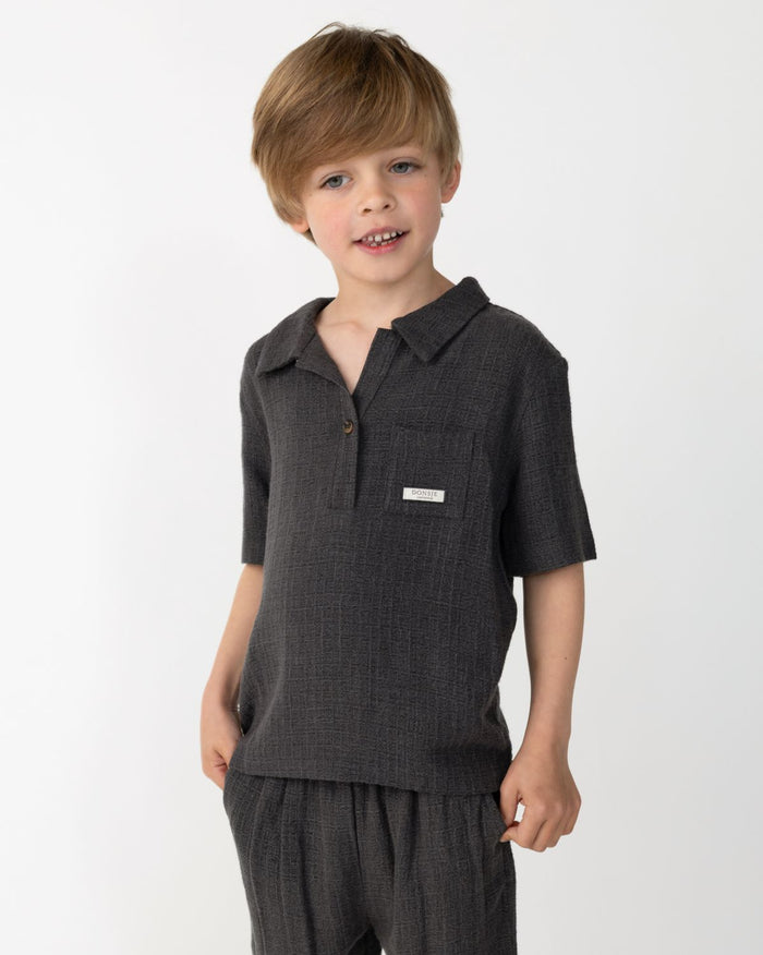 Donsje Fortt Shirt | Cloudy Grey Melange