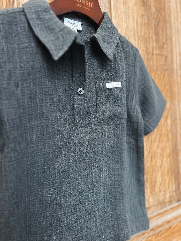 Donsje Fortt Shirt | Cloudy Grey Melange