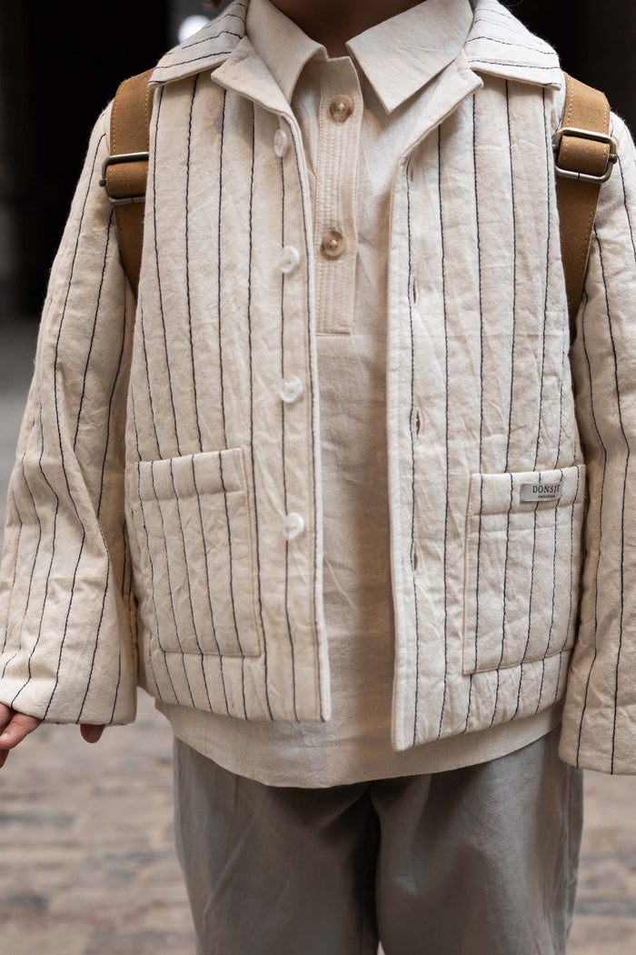 Donsje Fortt Shirt | Warm White Melange