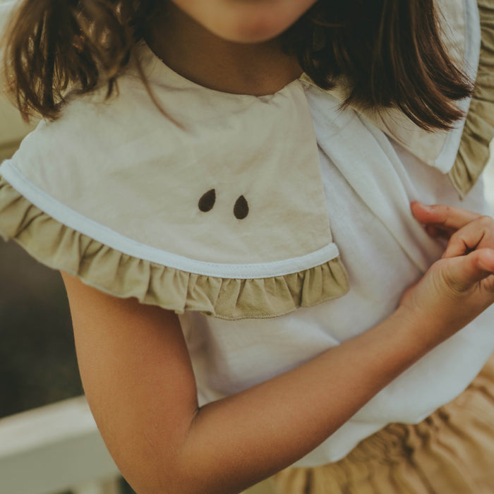 Donsje Frutas Blouse | Pear | Crispy White