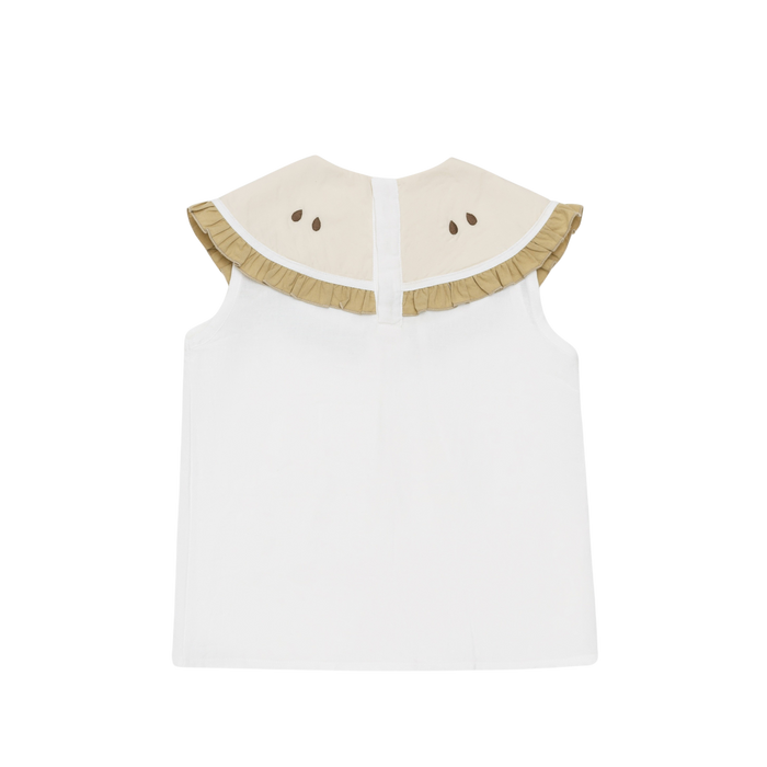 Donsje Frutas Blouse | Pear | Crispy White