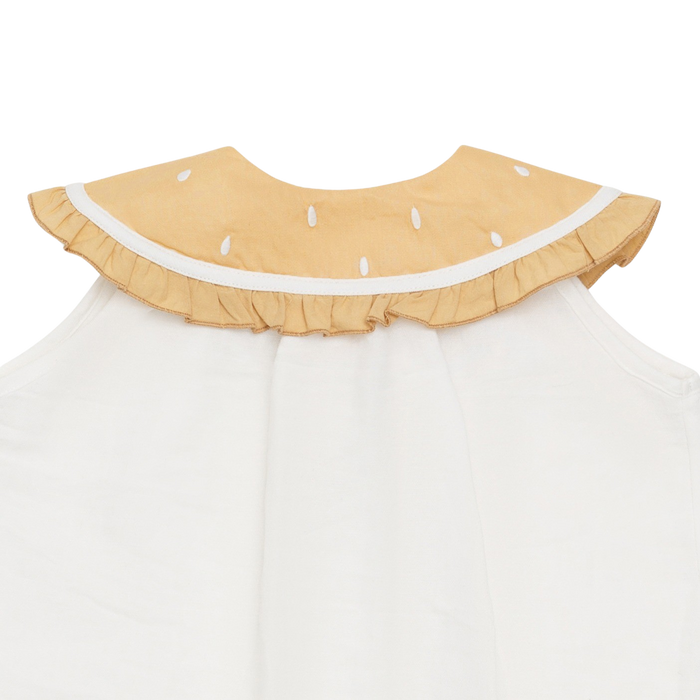 Donsje Frutys Blouse | Lemon | Crispy White