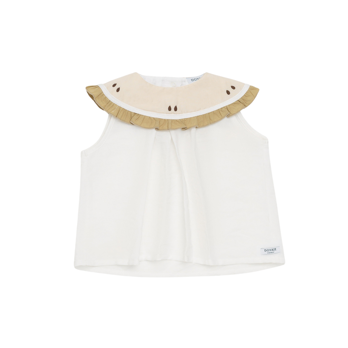 donsje Frutys Blouse | Pear | Crispy White