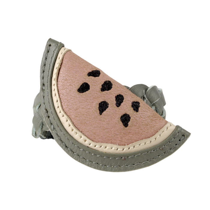 donsje Fruzi Bracelet | Watermelon | Green Bay Leather