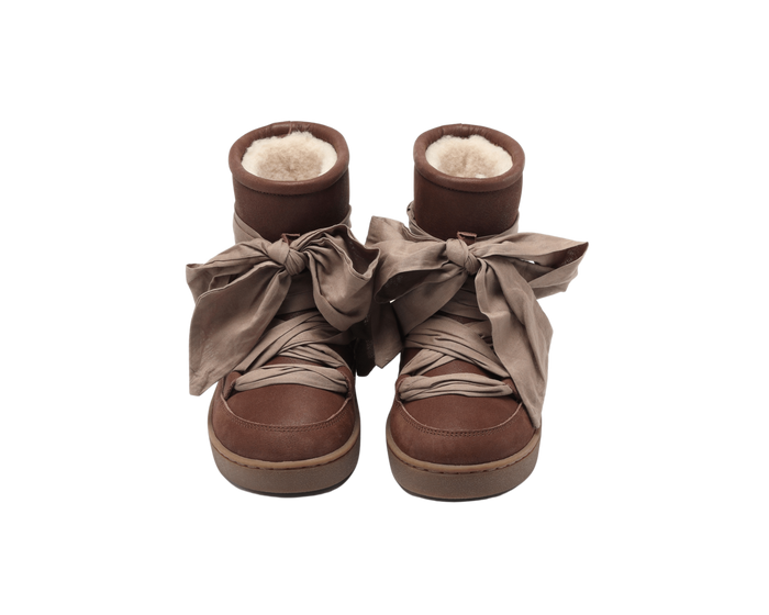 Donsje Ganza Boots | Milk Chocolate Leather