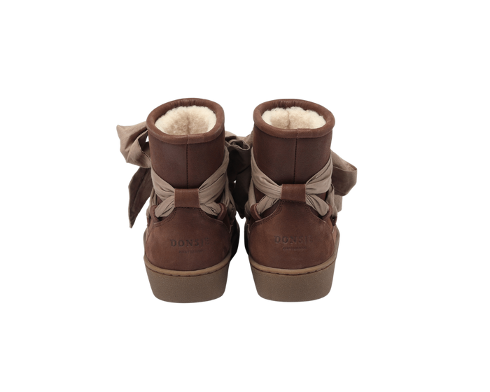Donsje Ganza Boots | Milk Chocolate Leather