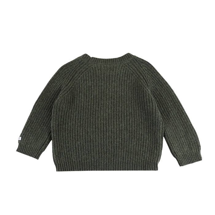 Donsje Garie Sweater | Forest Green Melange