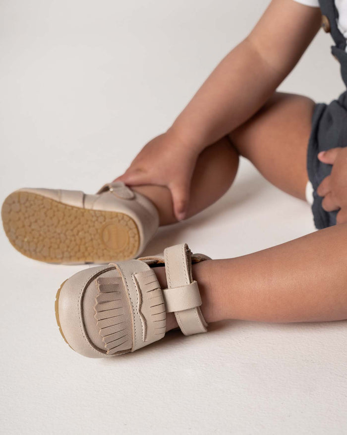 Donsje Gaston Shoes | Ivory Classic Leather