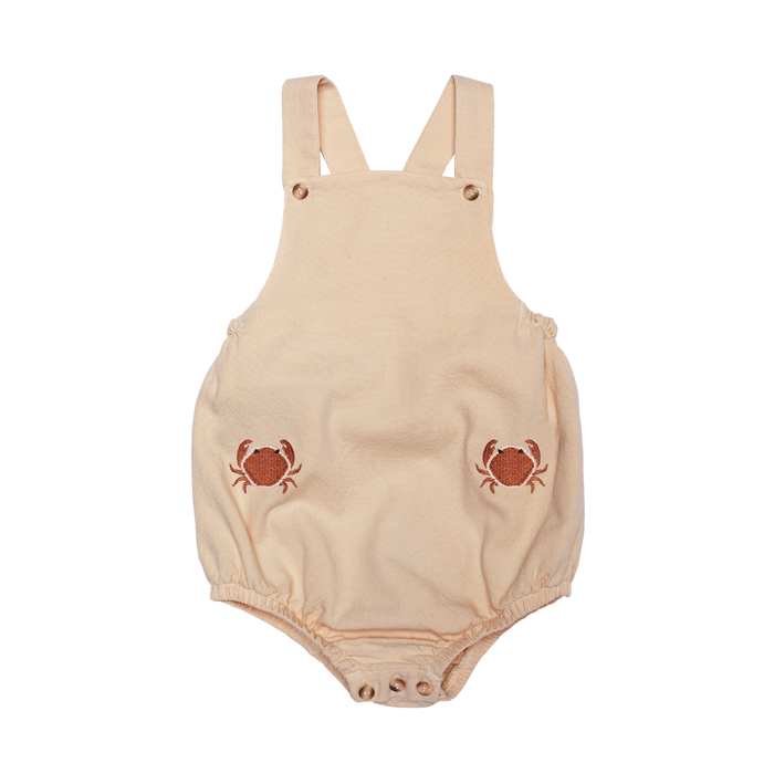 Donsje Gig Romper | Crab | Warm Sand