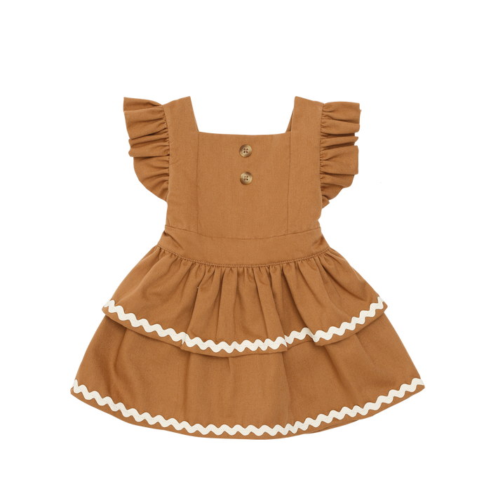 donsje Gine Dress | Rose Brown