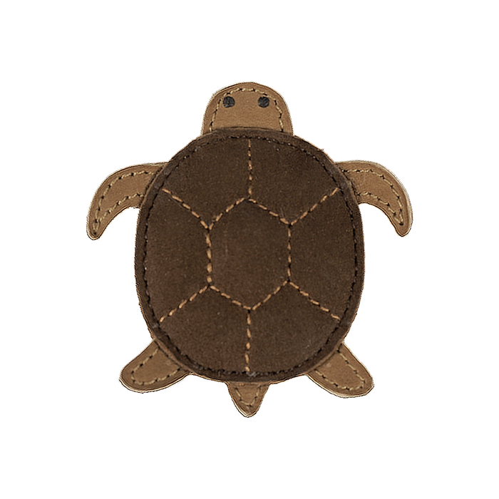 donsje Gurt Hairclip | Turtle | Chocolate Nubuck