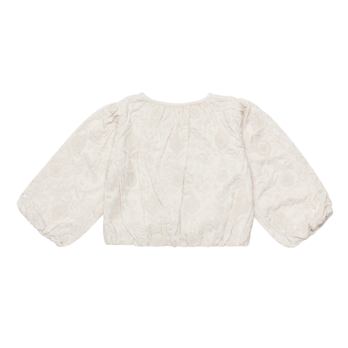 Donsje Guusje Jacket | Warm White Flowers