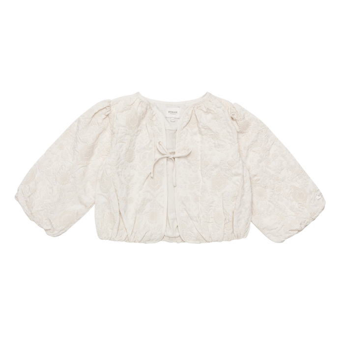 donsje Guusje Jacket | Warm White Flowers