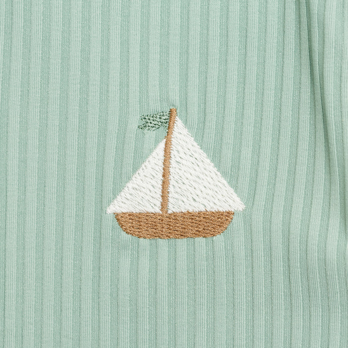 Donsje Harvie Swim Shirt | Boat | Frosted Green