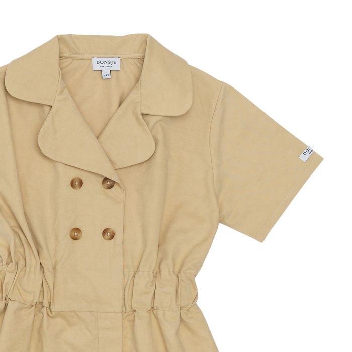 Donsje Hazel Playsuit | Biscuit