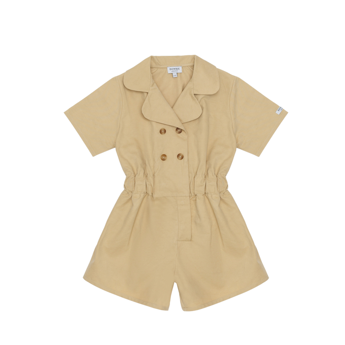 donsje Hazel Playsuit | Biscuit