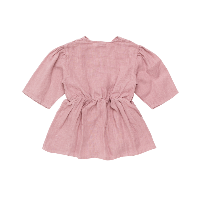 Donsje Helli Linen Dress | Purple Violet