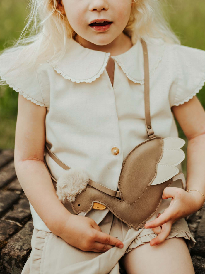 Donsje Hennie Linen Gilet | Soft Sand