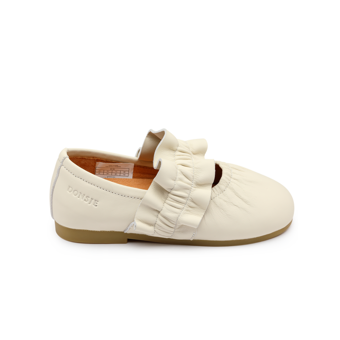 Donsje Iffie Ballerinas | Cream Sheep Leather