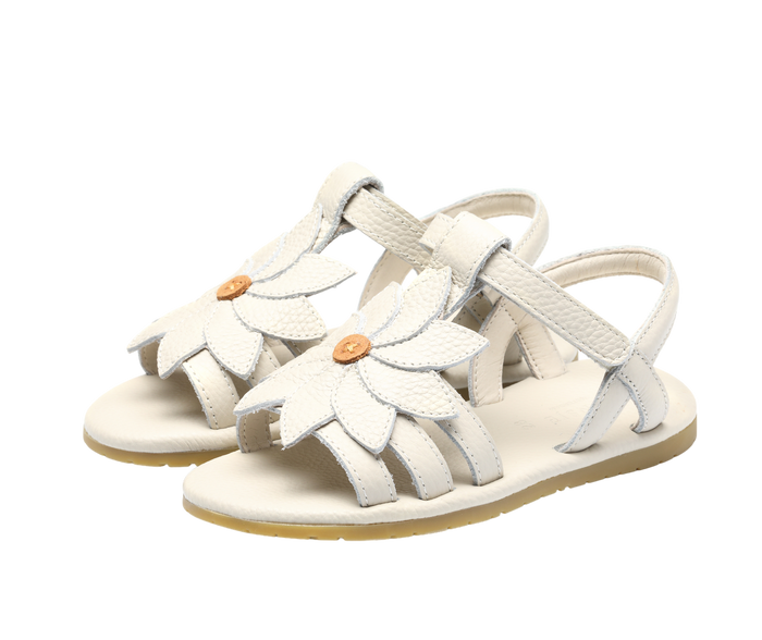Donsje Iles Fields Sandals | Daisy | Off White Leather
