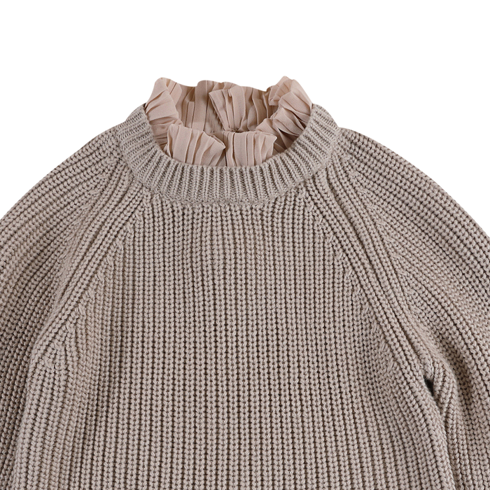 Donsje Irene Sweater | Soft Taupe