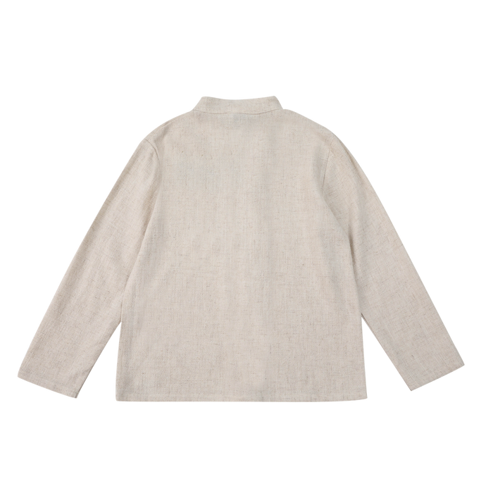 Donsje Jaims Shirt | Warm White Melange