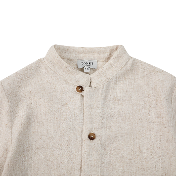 Donsje Jaims Shirt | Warm White Melange