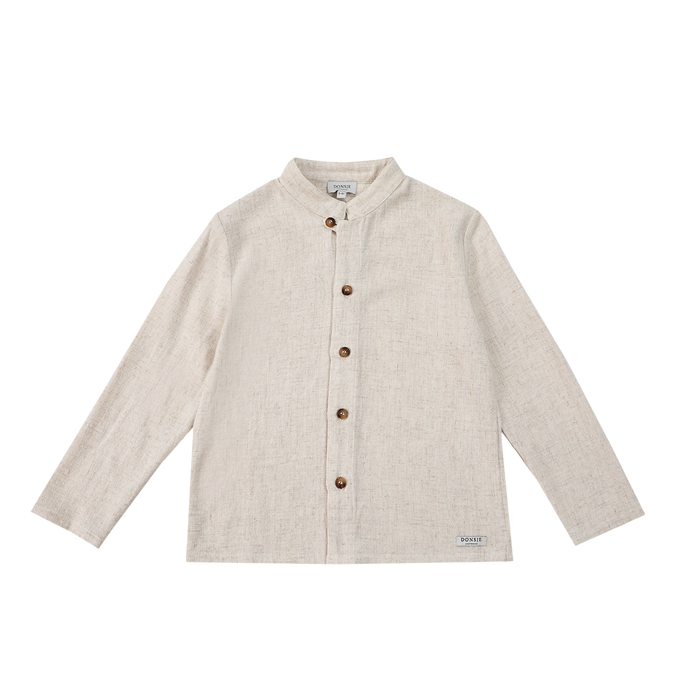 donsje Jaims Shirt | Warm White Melange