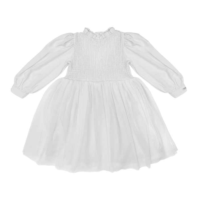 donsje Janice Dress | Crispy White