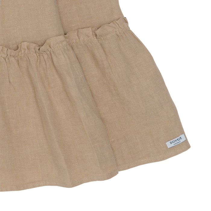 Donsje Janne Linen Dress | Latte