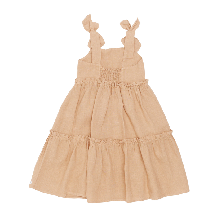 Donsje Janne Linen Dress | Light Coral