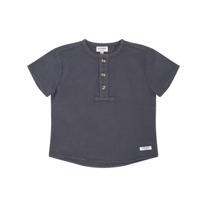 donsje Jeffy Shirt | Faded Blue