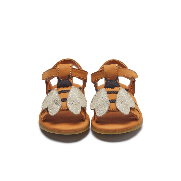 Donsje Jiles Sky Sandals | Bee | Toffee Nubuck