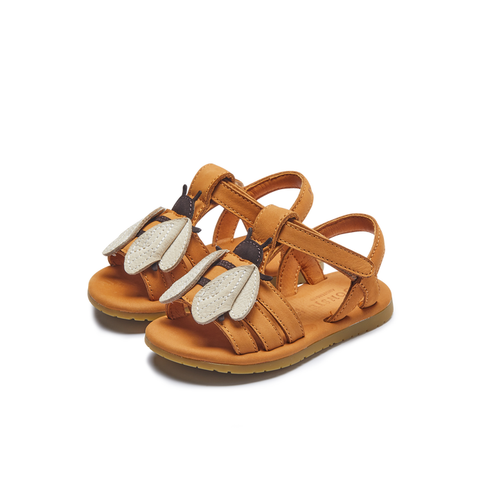 donsje Jiles Sky Sandals | Bee | Toffee Nubuck