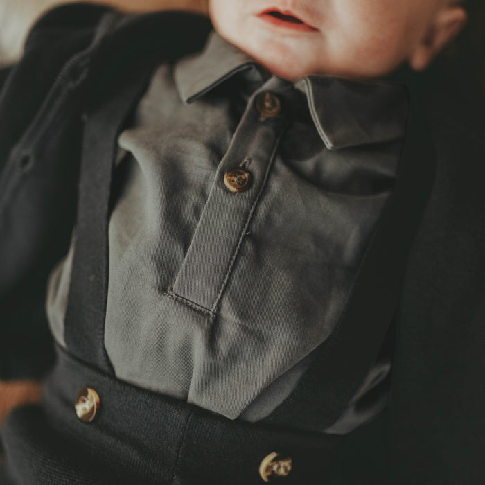 Donsje Job Romper | Frosty Grey