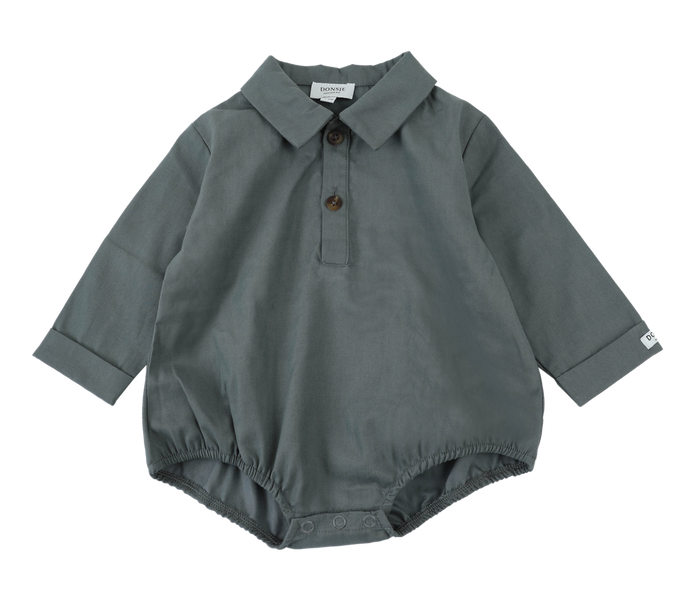 donsje Job Romper | Frosty Grey