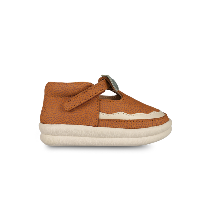 Donsje Joeka Shoes | Arancia | Maple Dotted Nubuck