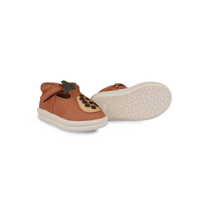 Donsje Joeka Shoes | Papaya | Walnut Nubuck