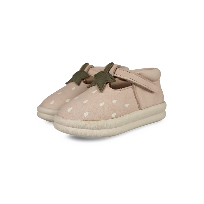 donsje Joeka Shoes | Strawberry | Powder Nubuck