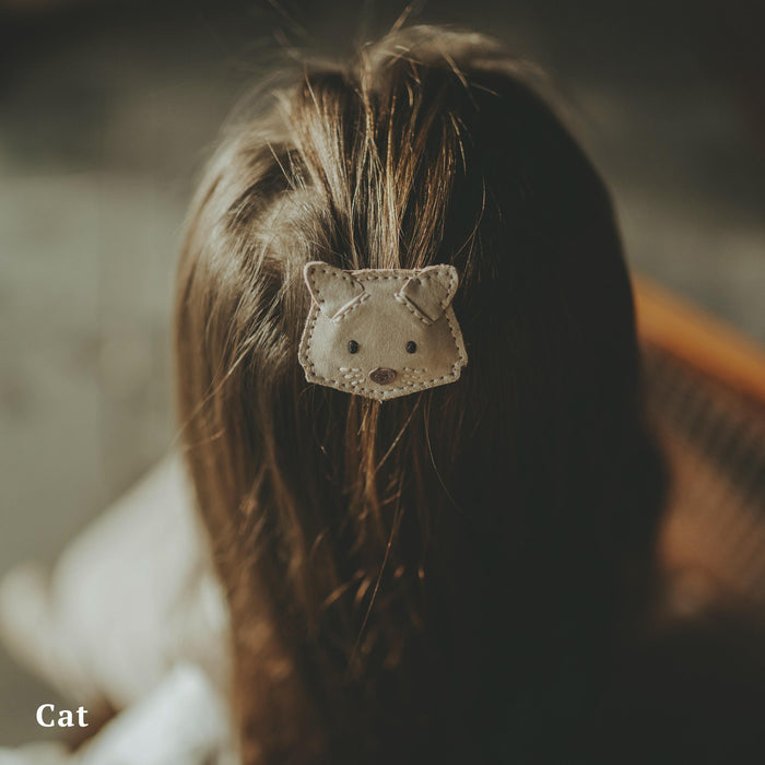 Donsje Josy Classic Hair Tie | Deer | Walnut Nubuck