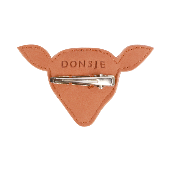 Donsje Josy Classic Hairclip | Deer | Walnut Nubuck